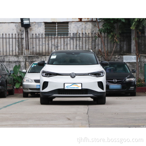 Volkswagen Id.4 Crozz New Energy Car 450km 600Km Long Range 5 Seat SUV High Speed EV Car